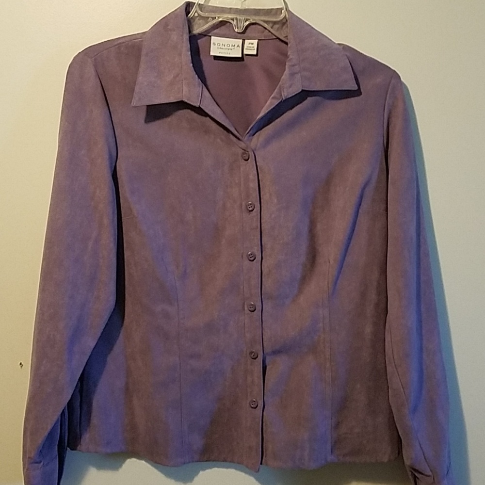 SOLD! Sonoma Lilac Button Down Shirt NWOT